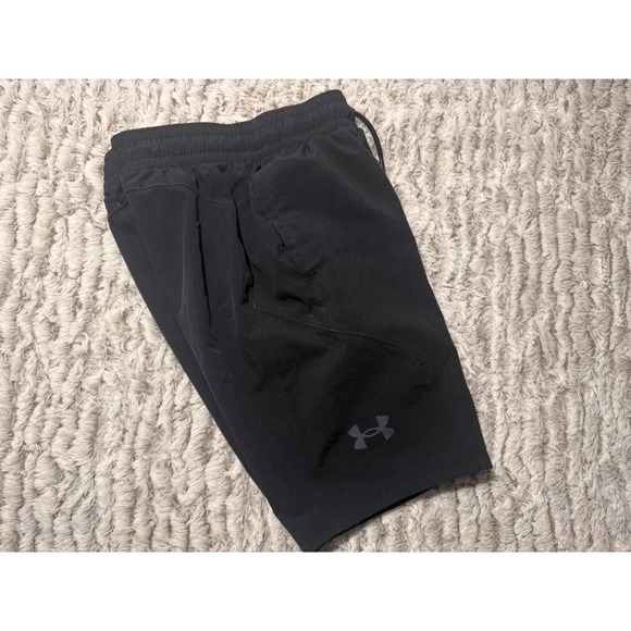 Under Armour Project The Rock Kids Youth Size XS-Extra Small Black Shorts - Picture 3 of 7